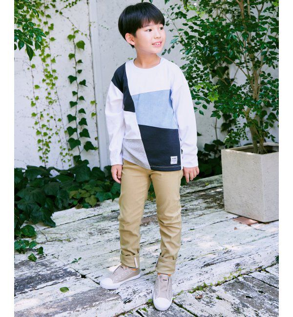 ikka kids「GOKU楽ストレッチパンツ B （120~160cm）」|その他|