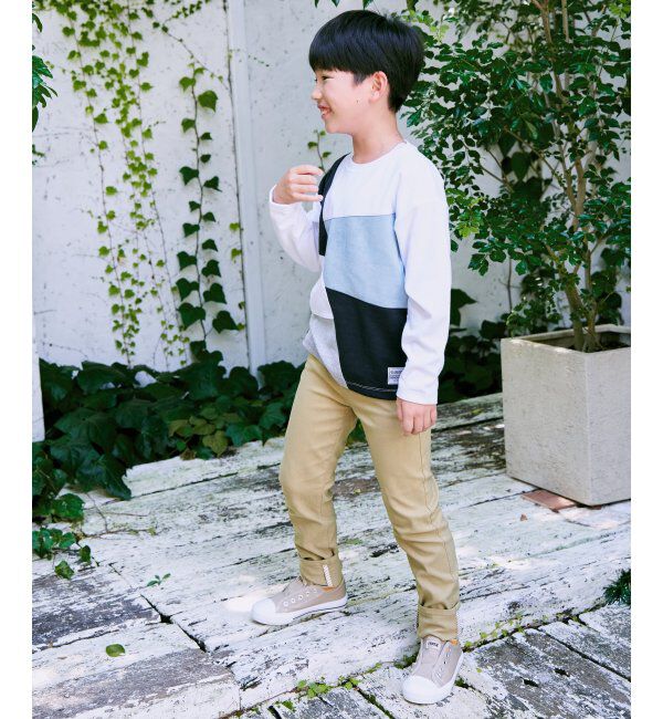 ikka kids「GOKU楽ストレッチパンツ B （120~160cm）」|その他|