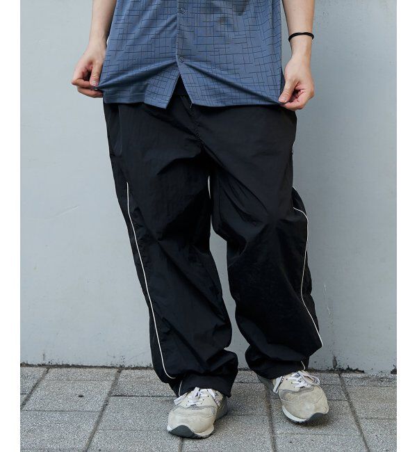 VENCE share style「パイピングナイロンパンツ」|その他|