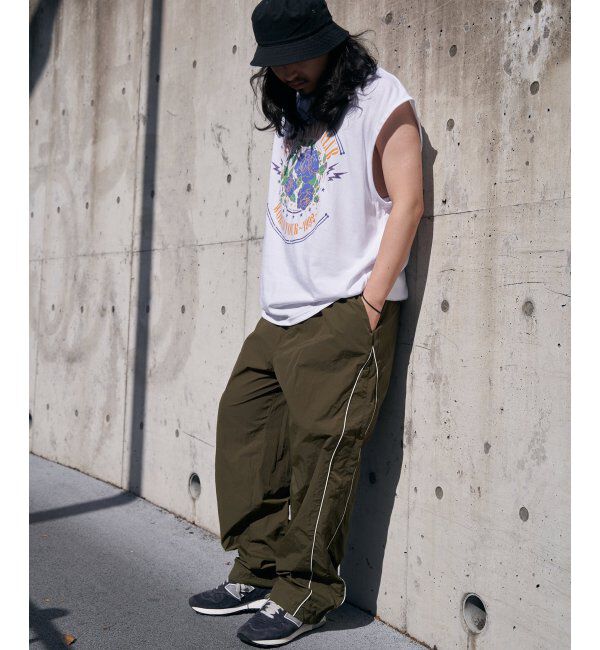 VENCE share style「パイピングナイロンパンツ」|その他|