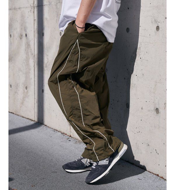 VENCE share style「パイピングナイロンパンツ」|その他|ミドリケイ