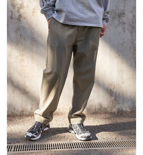 VENCE share style「デニム・キャンバスペインターパンツ」|カーゴ|カーキ