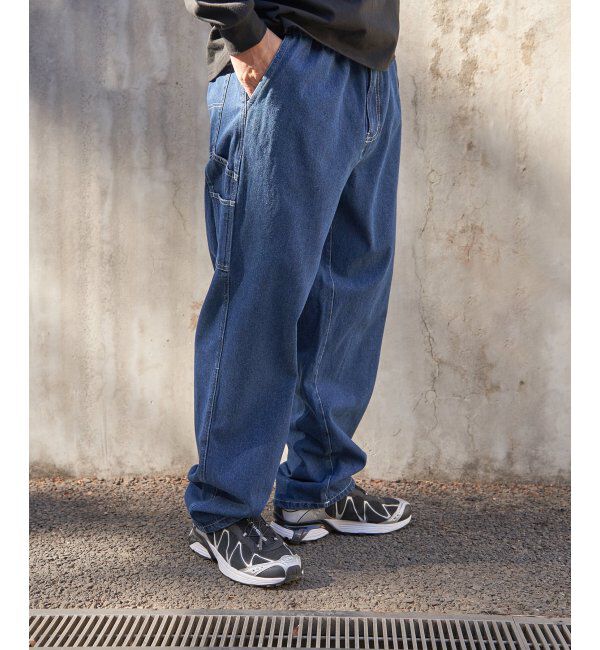 VENCE share style「デニム・キャンバスペインターパンツ」|カーゴ|