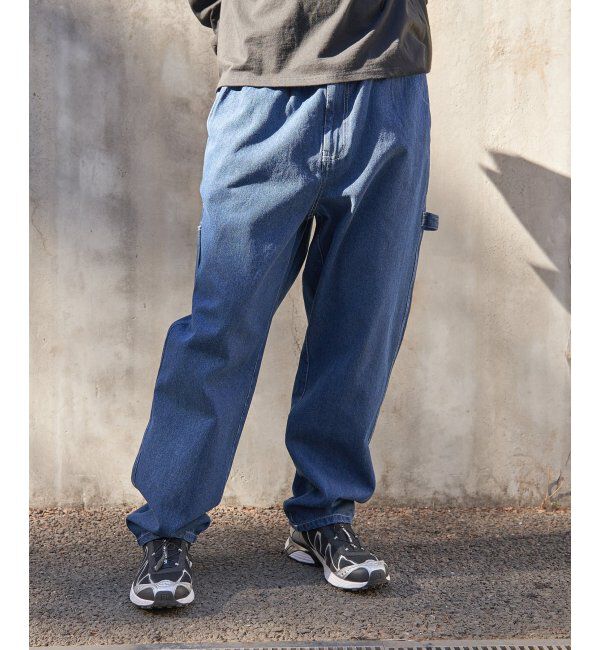 VENCE share style「デニム・キャンバスペインターパンツ」|カーゴ|