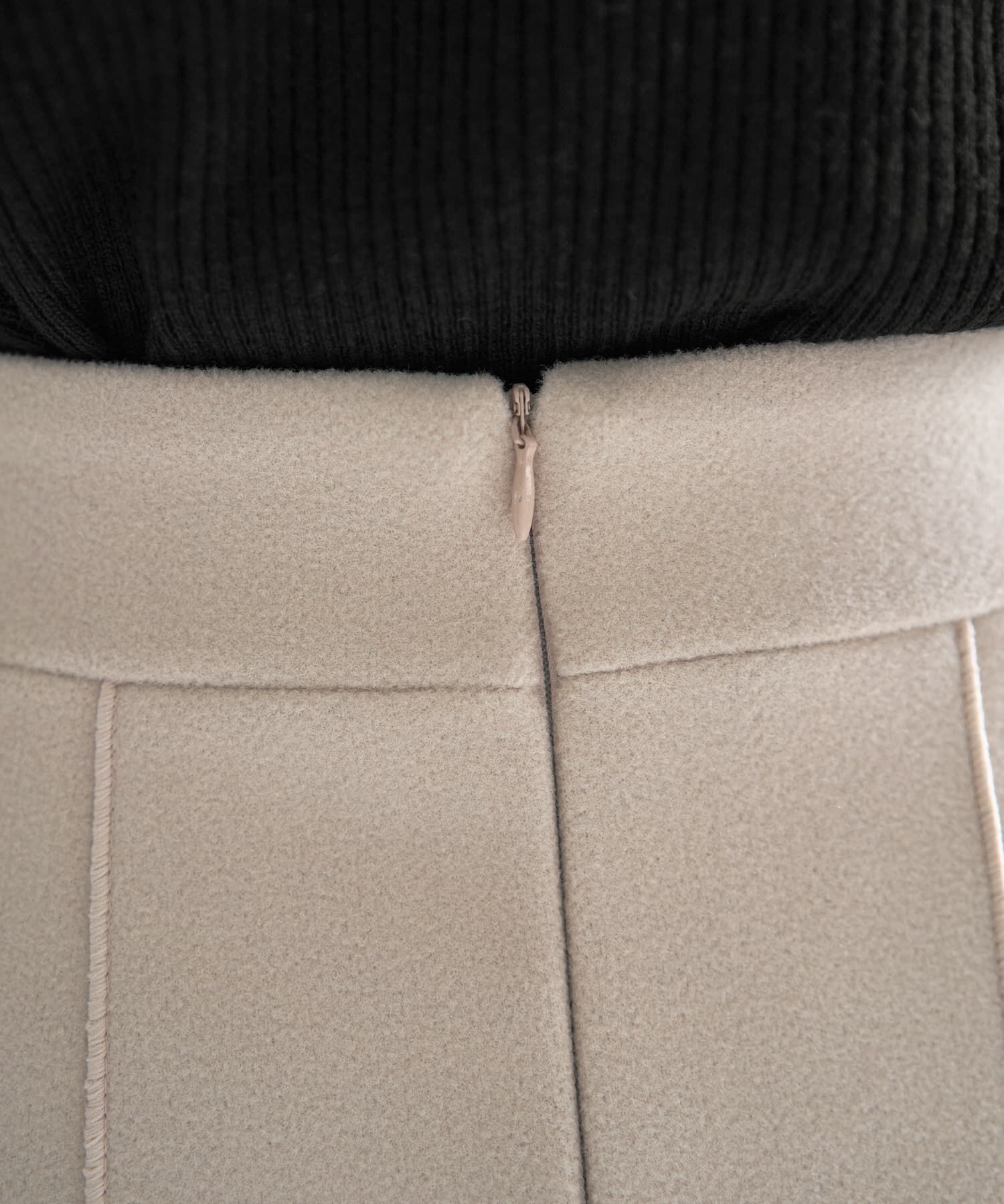 STYLE DELI「メルトン調Aラインスカート」|スカート|