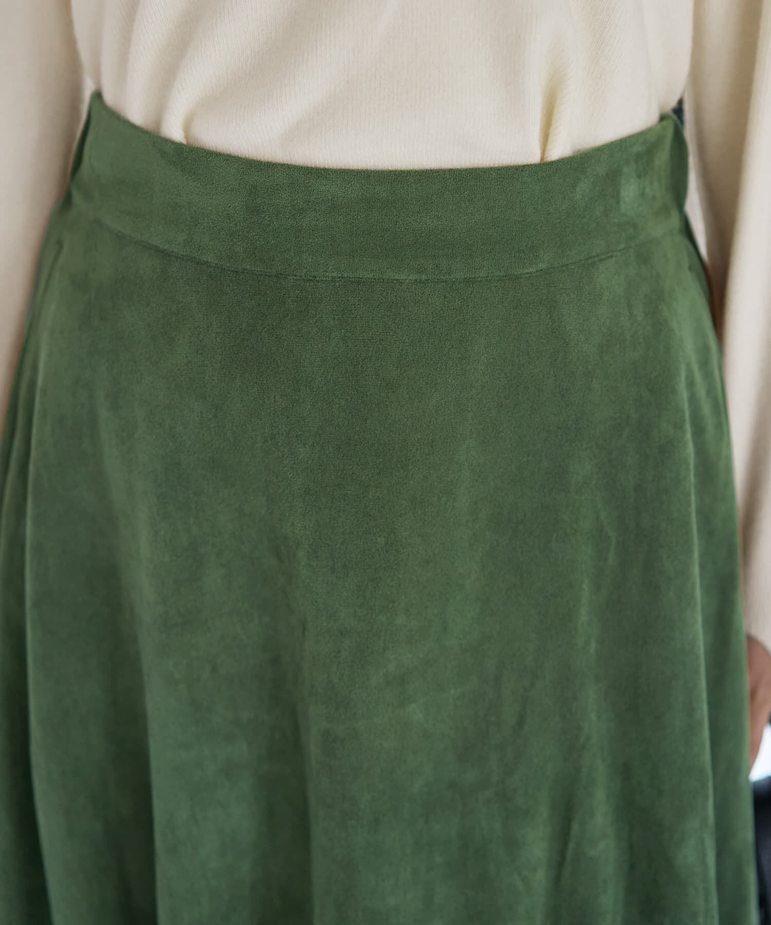 STYLE DELI「【LUXE】スエードサーキュラースカート」|スカート|