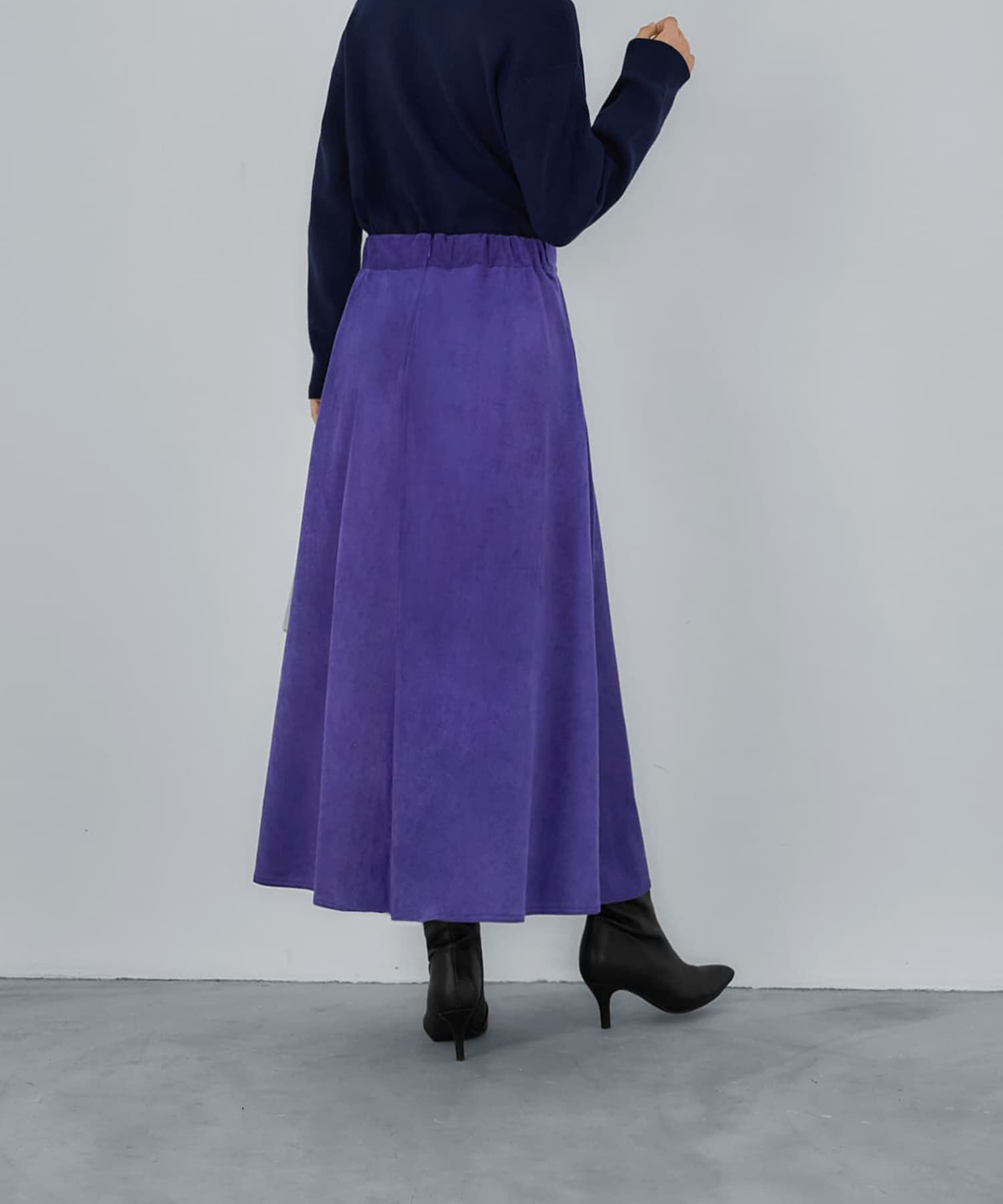 STYLE DELI「【LUXE】スエードサーキュラースカート」|スカート|