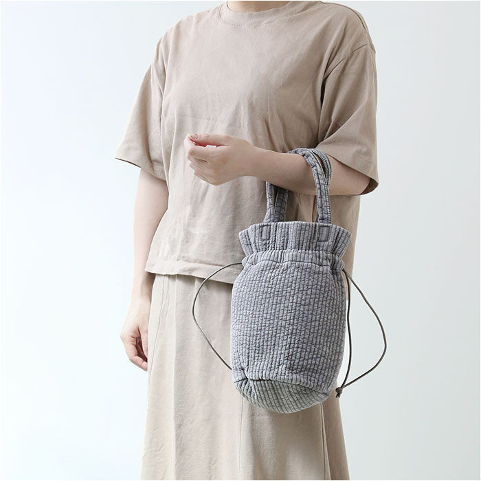 BACKYARD FAMILY「Rename ヌビ ミニ巾着バッグ 通販 ヌビバッグ かばん 巾着バッグ 巾着 レディース カバン」|ハンドバッグ|