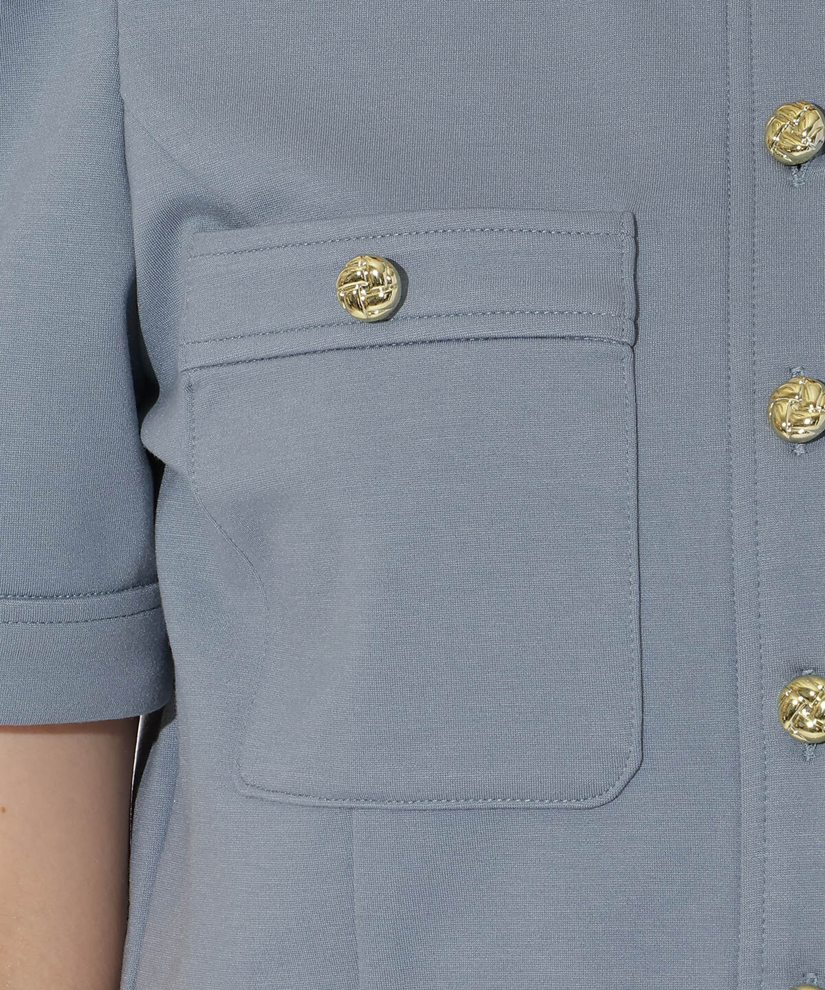 アンドクチュール「ポンチノーカラージャケット」|その他|