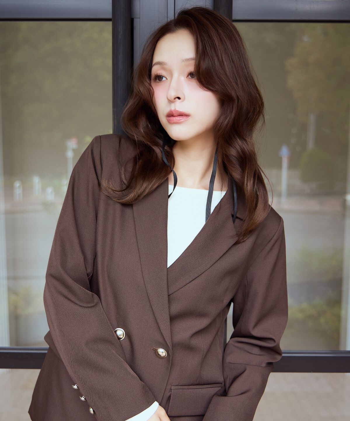 アンドクチュール「ダブルブレストテーラードジャケット」|テーラードジャケット|