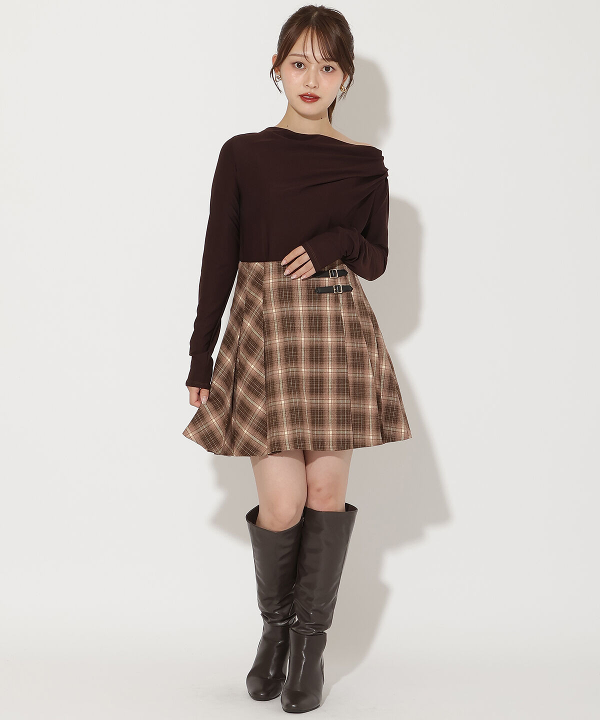 アンドクチュール「ドレープカットソー」|Tシャツ・カットソー|