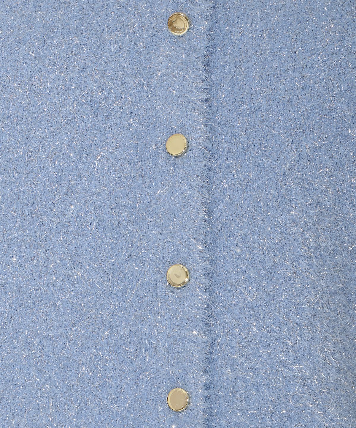 アンドクチュール「ラメシャギーニットカーディガン」|カーディガン|