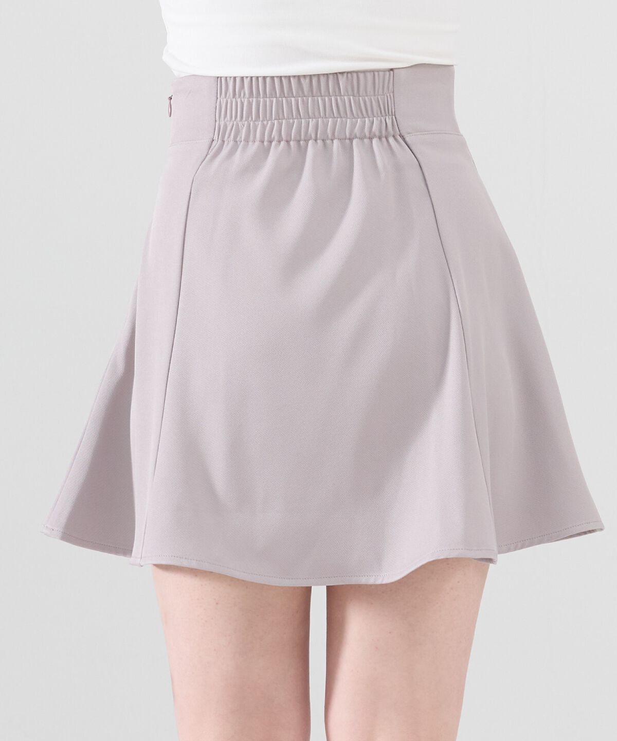 REDYAZEL「ハイウエストフレアミニスカート」|フレア|