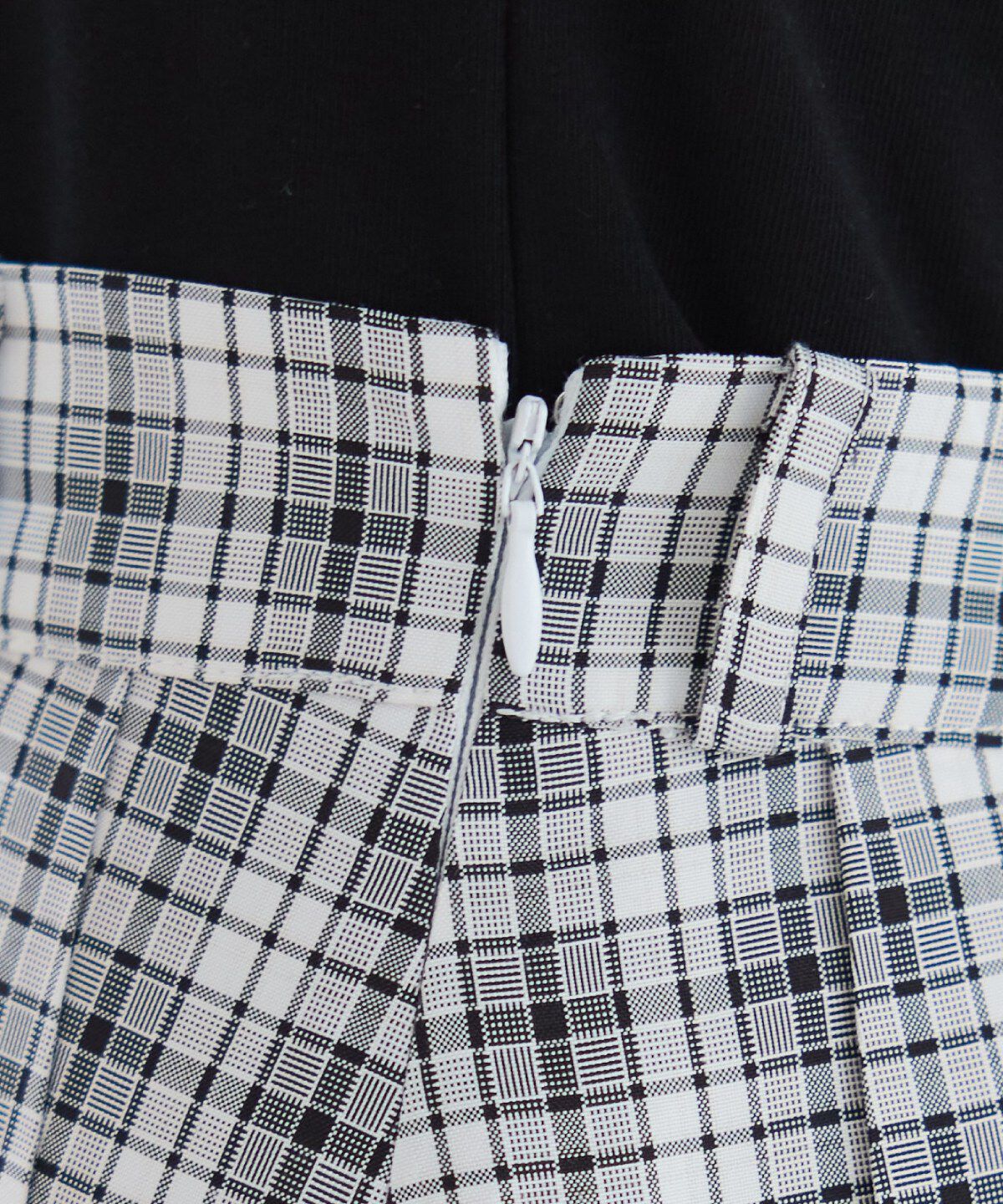 REDYAZEL「フロントボタンチェックミニスカート」|フレア|