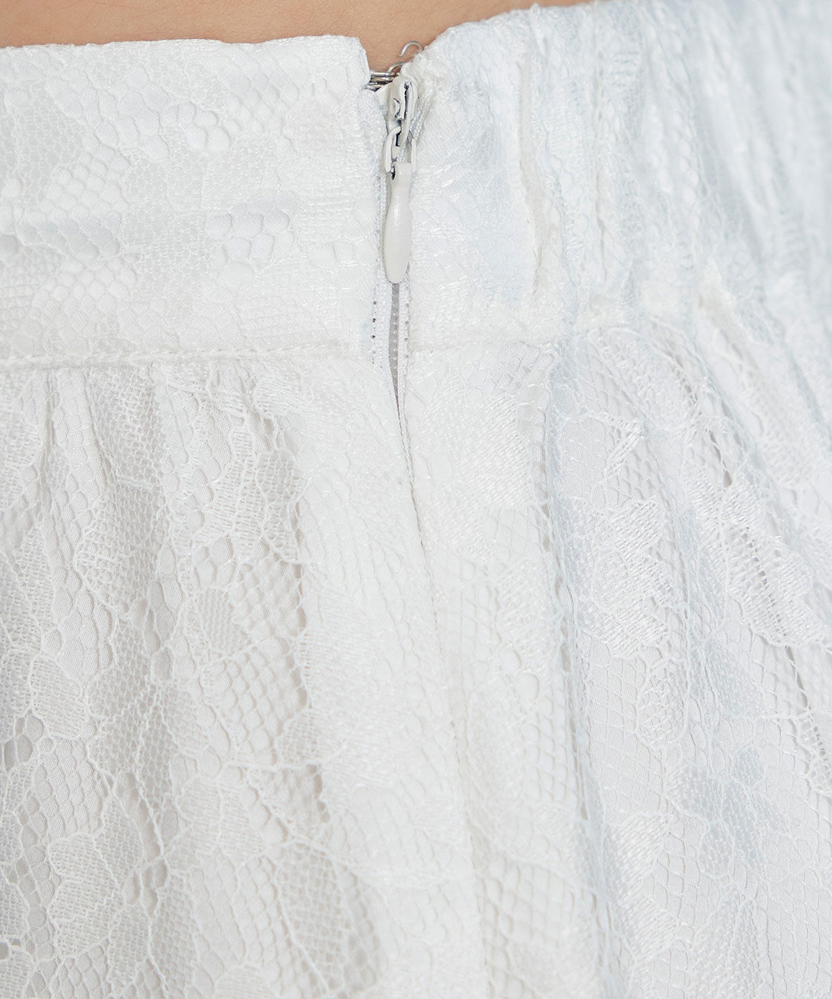 REDYAZEL「スリットレースフレアロングスカート」|フレア|