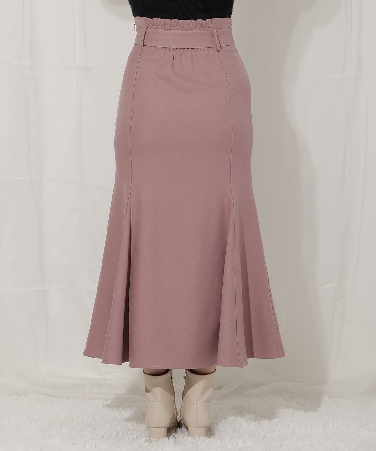 WILLSELECTION「ベルト付きハイウエストマーメイドスカート」|フレア|