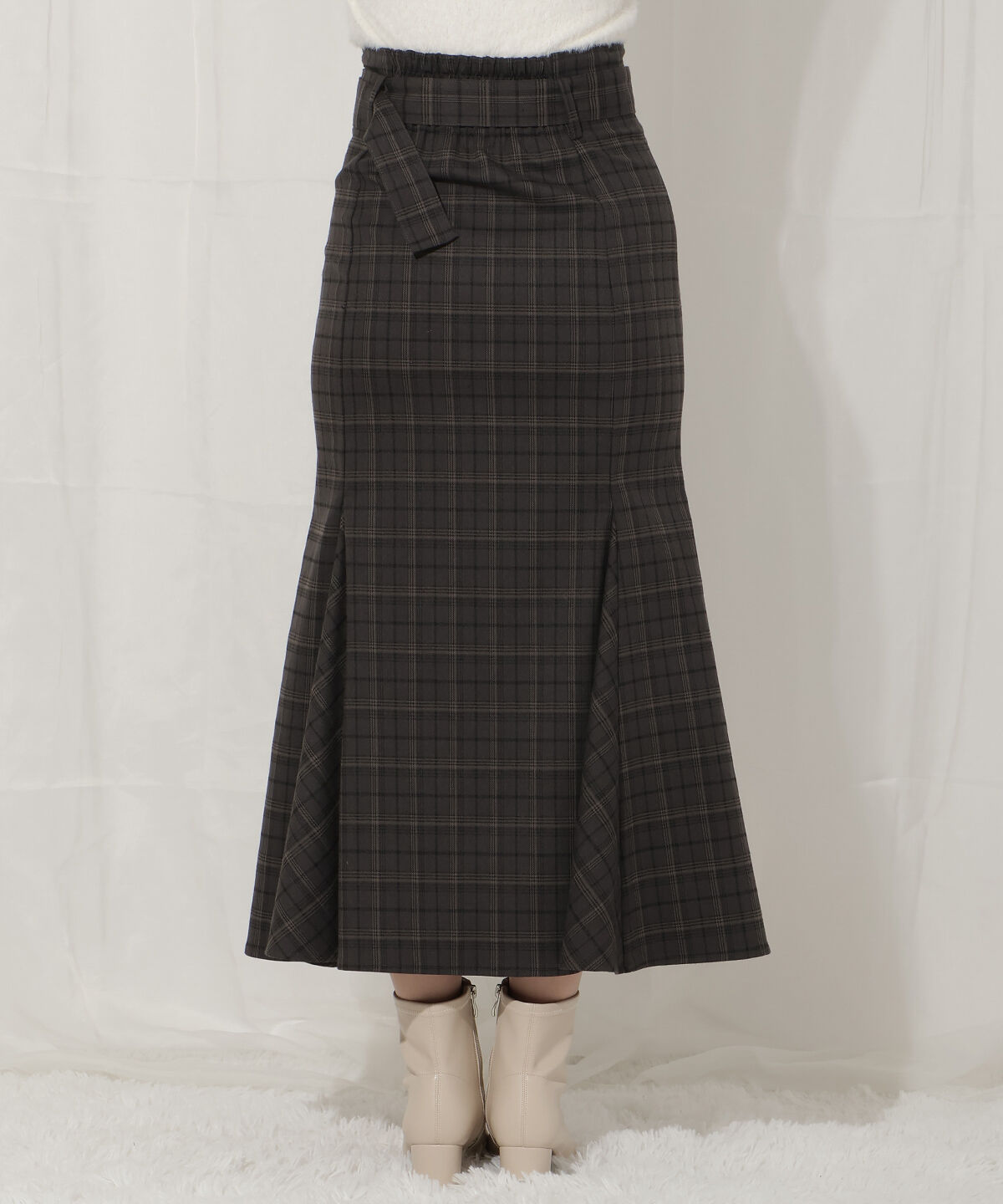 WILLSELECTION「ベルト付きハイウエストマーメイドスカート」|フレア|