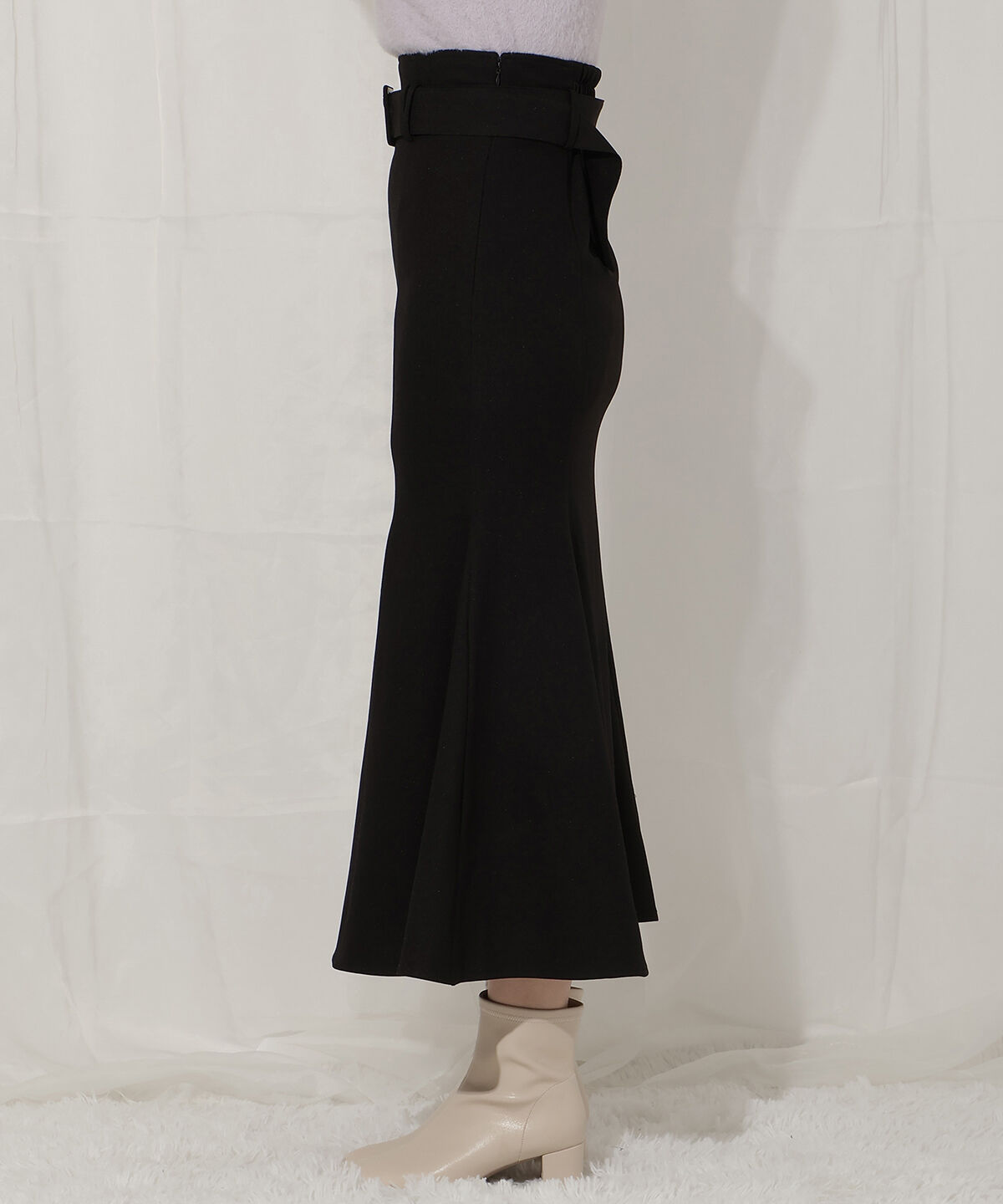 WILLSELECTION「ベルト付きハイウエストマーメイドスカート」|フレア|