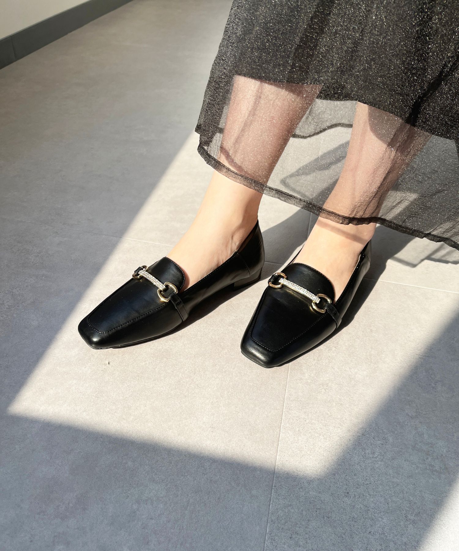 ORiental TRaffic「【再入荷】3wayモチーフバブーシュローファー/41314 ローファー」|パンプス|BLACK