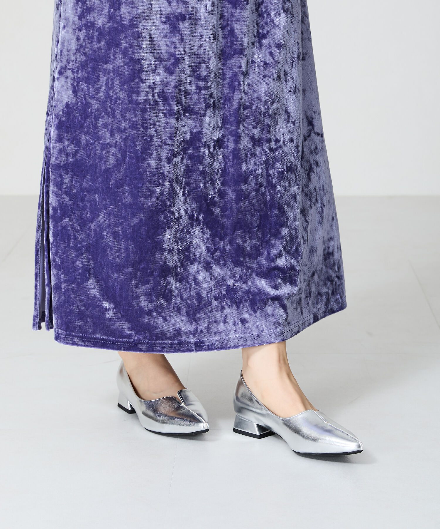 ORiental TRaffic「【WEB限定/累計2万足突破】フレア ヒール ポインテッドトゥ パンプス /45301 ヒール2.8ｃｍ 通勤靴 」|パンプス|