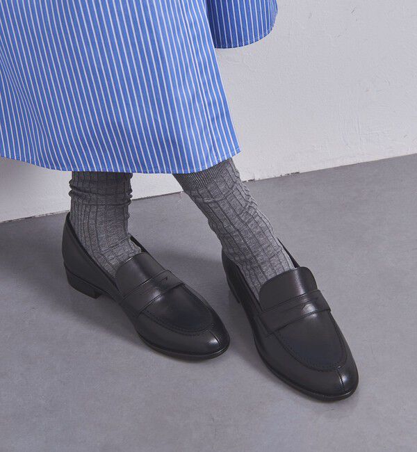 UNITED ARROWS「レザー コインローファー」|ローファー|