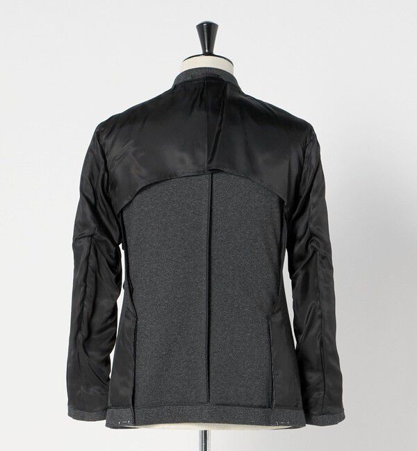 UNITED ARROWS「ハウンドトゥース ジャージ シングル2ボタン テーラードジャケット COMFORT EASY‐MODEL」|テーラードジャケット|