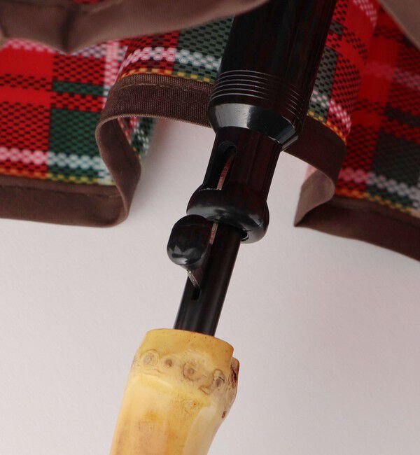 UNITED ARROWS green label relaxing「チェック ビニール アンブレラ / 雨傘 / レイン」|傘|