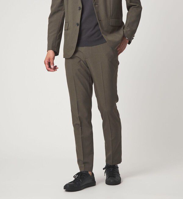 UNITED ARROWS green label relaxing「【WEB限定】JUST fit ドライポリエステル ナロー セットアップ -吸水速乾-」|テーラードジャケット|