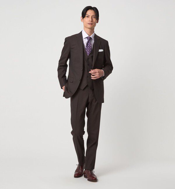 UNITED ARROWS green label relaxing「コットン ナローストライプ ワイドカラー ドレスシャツ -イージーアイロン-」|シャツ・ブラウス|