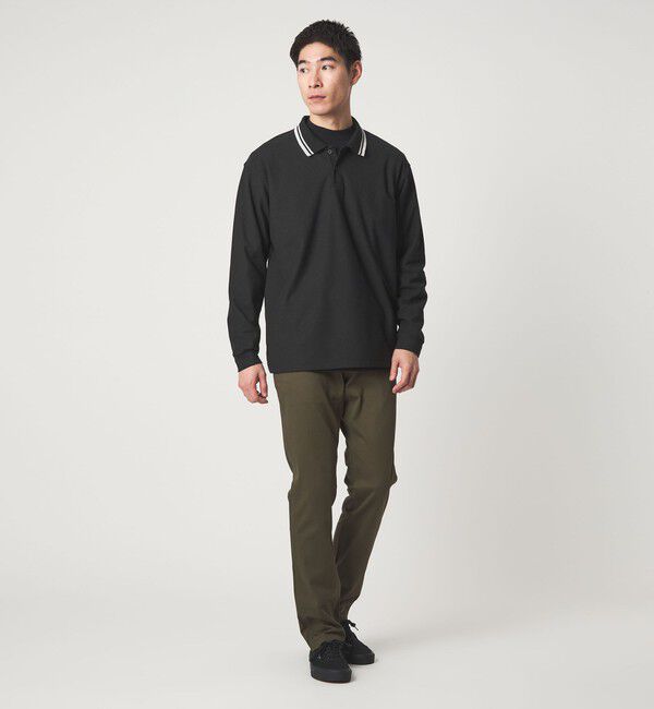 UNITED ARROWS green label relaxing「【WEB限定】ドライ クリーン ロングスリーブ ポロシャツ -吸水速乾・抗菌-」|ポロシャツ|