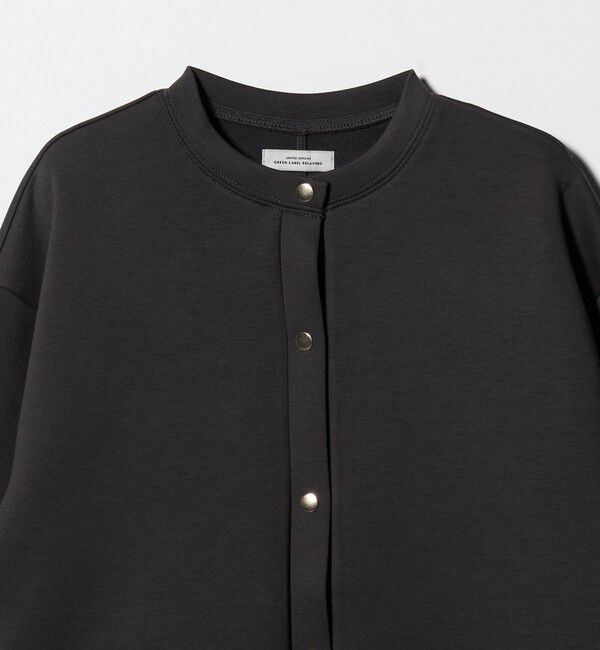 UNITED ARROWS green label relaxing「ダンボール ノーカラー カーディガン」|カーディガン|