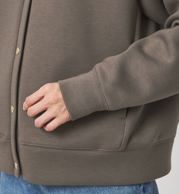 UNITED ARROWS green label relaxing「ダンボール ノーカラー カーディガン」|カーディガン|