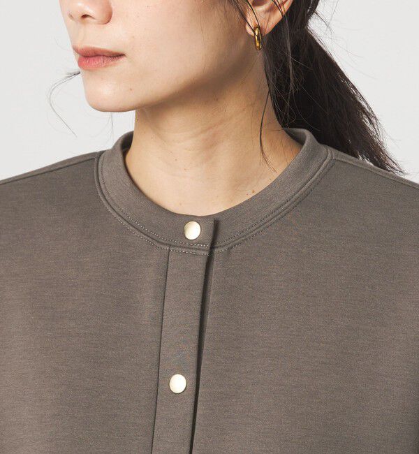 UNITED ARROWS green label relaxing「ダンボール ノーカラー カーディガン」|カーディガン|