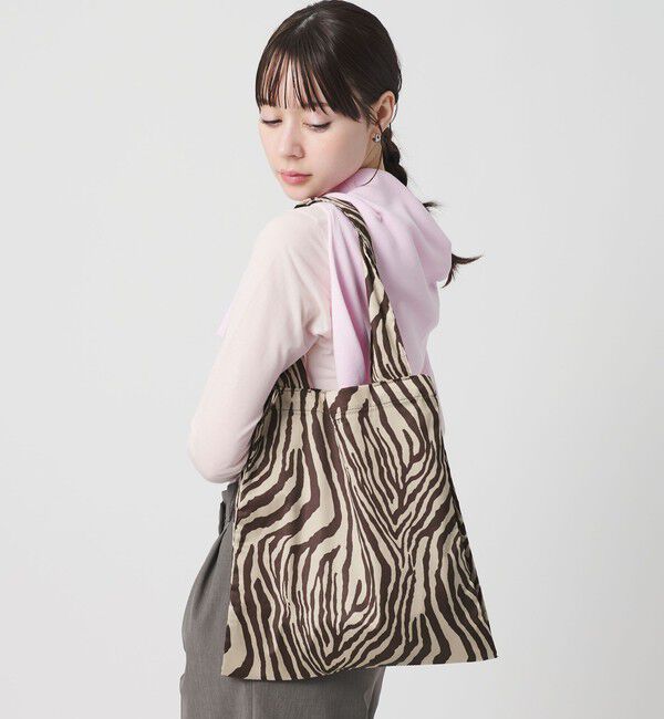 BEAUTY&YOUTH UNITED ARROWS「ゼブラ パッカブル トートバッグ」|トートバッグ|NATURAL