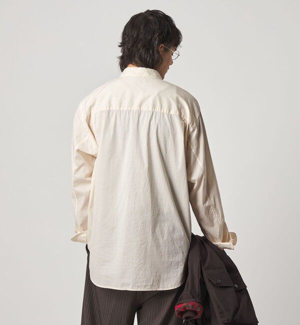 STEVEN ALAN「＜Steven Alan＞ リバティ ソリッド シングルニードル シャツ LOOSE」|シャツ・ブラウス|