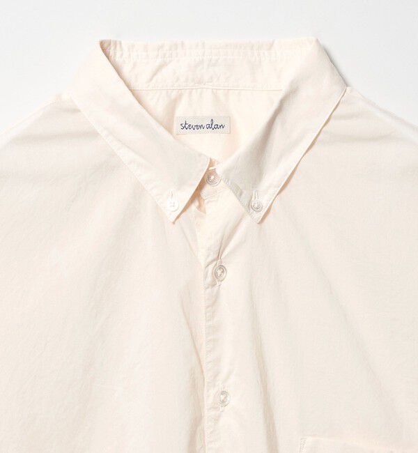 STEVEN ALAN「＜Steven Alan＞ リバティ ソリッド シングルニードル シャツ LOOSE」|シャツ・ブラウス|