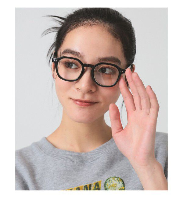 Ray BEAMS 「noeyedia / メガネ "NE-447" オプティカル」|メガネ|BLACK