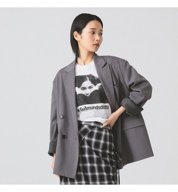 Ray BEAMS 「4ボタン W ビッグ ジャケット」|テーラードジャケット|