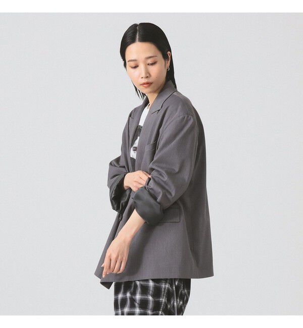 Ray BEAMS 「4ボタン W ビッグ ジャケット」|テーラードジャケット|