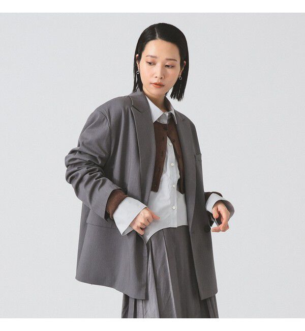 Ray BEAMS 「4ボタン W ビッグ ジャケット」|テーラードジャケット|