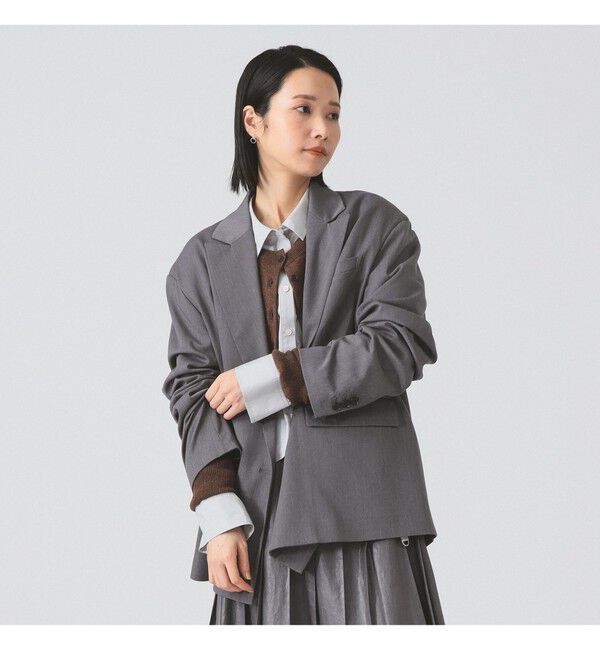 Ray BEAMS 「4ボタン W ビッグ ジャケット」|テーラードジャケット|