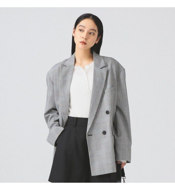 Ray BEAMS 「4ボタン W ビッグ ジャケット」|テーラードジャケット|