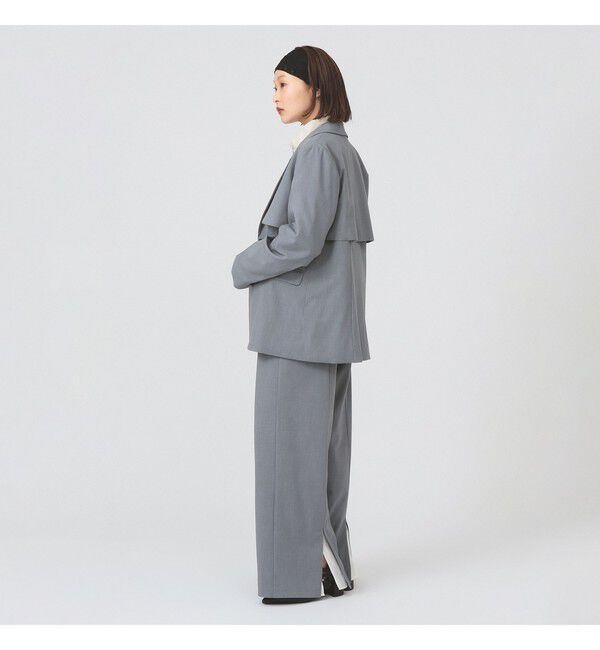 Ray BEAMS 「ヨークレイヤード 2ボタン ジャケット」|ダッフルコート|