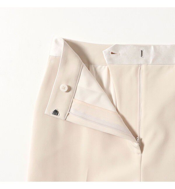 Demi-Luxe BEAMS 「ストレート クリース パンツ」|チノ|