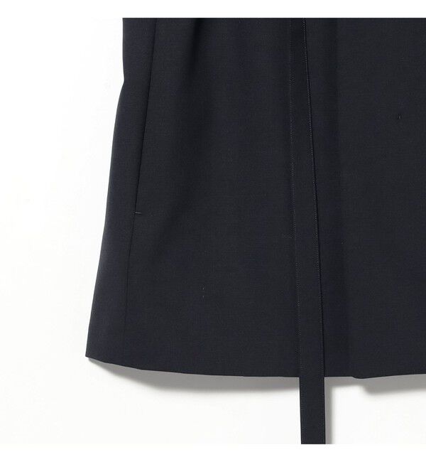 Demi-Luxe BEAMS 「【別注】ATON / ウールトロピカル ノーカラー ジレ」|ベスト・ジレ|