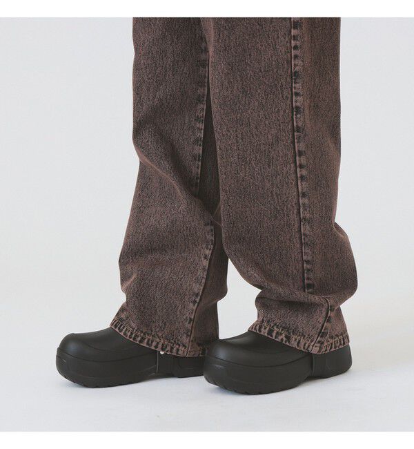 Ray BEAMS 「デニムスカート レイヤード パンツ」|デニム|