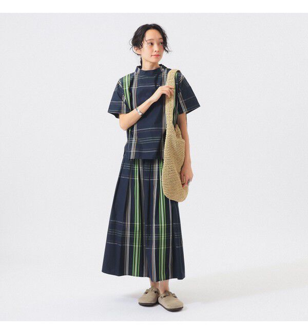 BEAMSBOY「ボーイ ビッグ タータン スカート」|スカート|