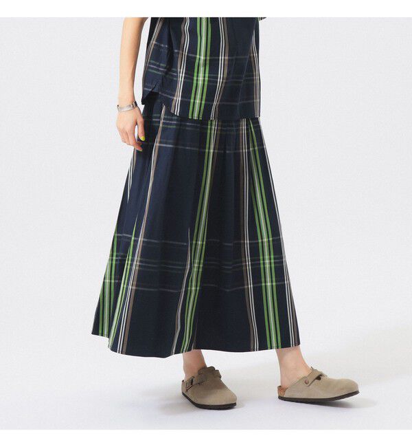 BEAMSBOY「ボーイ ビッグ タータン スカート」|スカート|