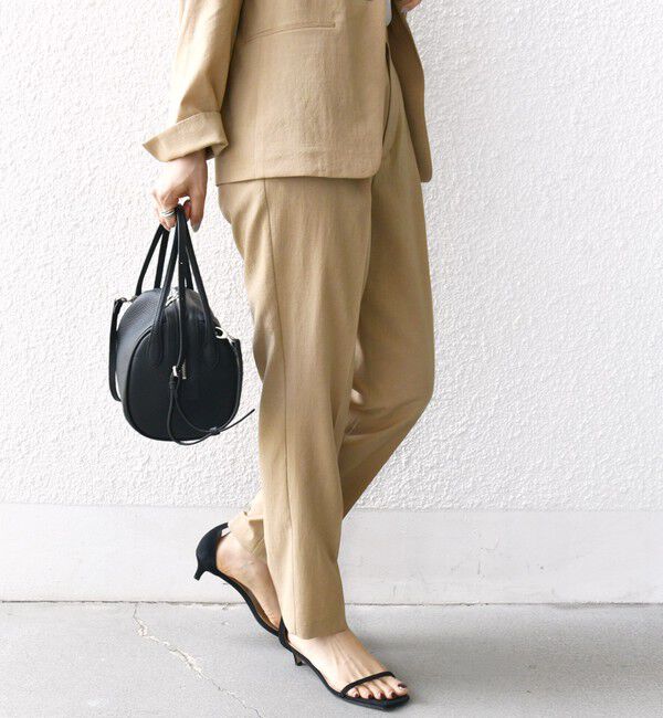 SHIPS for women「〈手洗い可能〉FUNCTIONAL テーパード パンツ（セットアップ対応）」|その他|