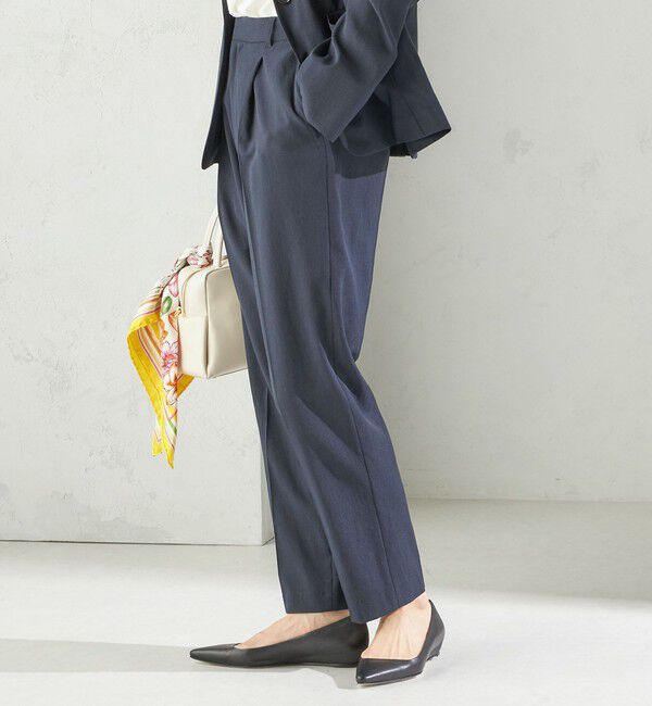 SHIPS for women「〈手洗い可能〉FUNCTIONAL テーパード パンツ（セットアップ対応）」|その他|